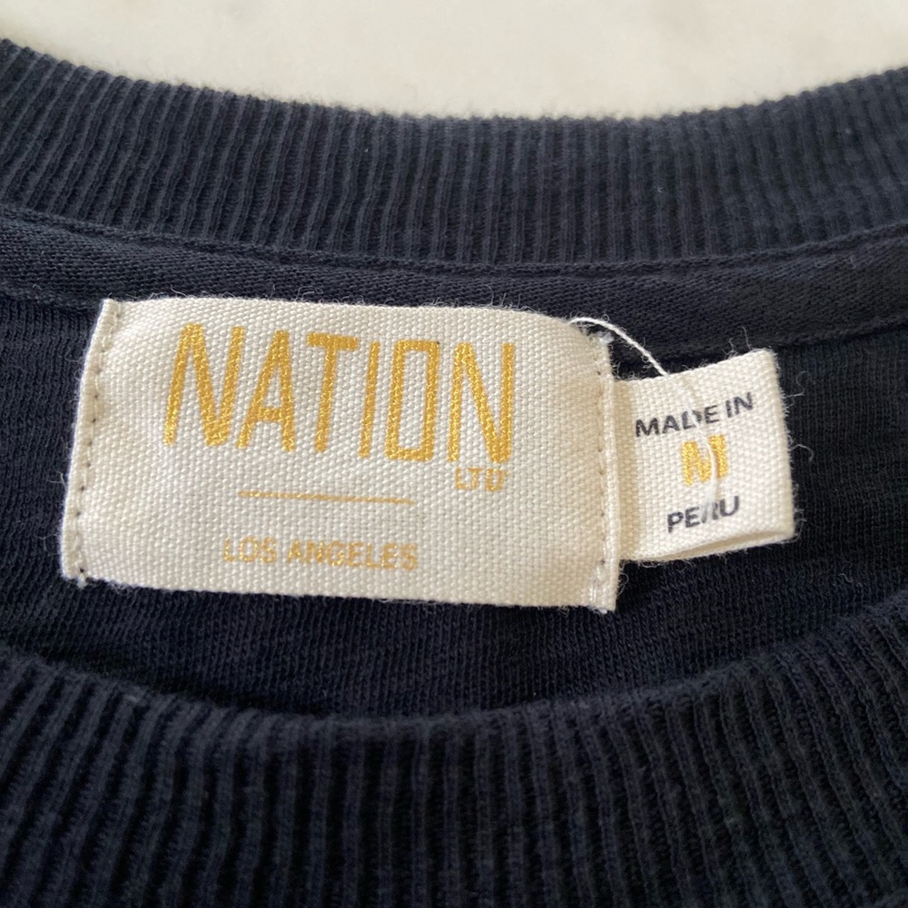 NATION LTD Black shirt